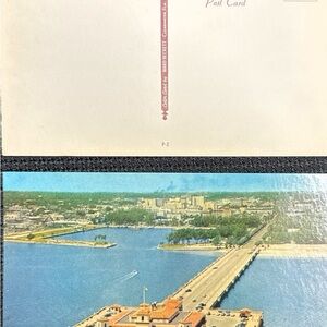 Vintage Aerial View Postcard